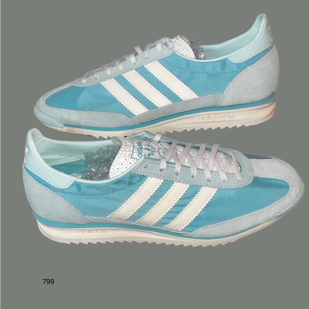 *new* Adidas Women's SL 72 Sneakers - Easy Mint - Picture 13 of 13